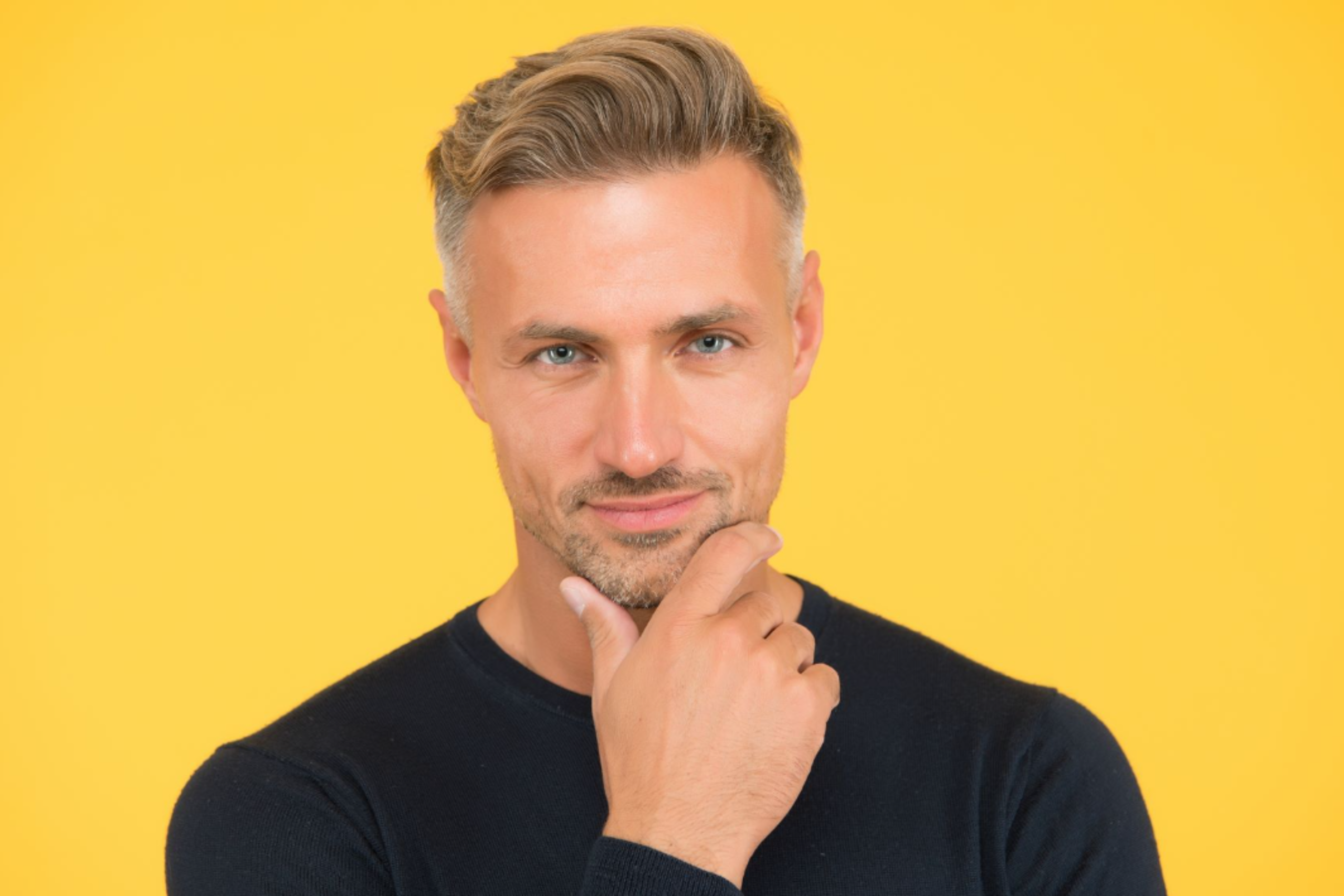 Hairstyles for Men with Thinning Hair on the Crown