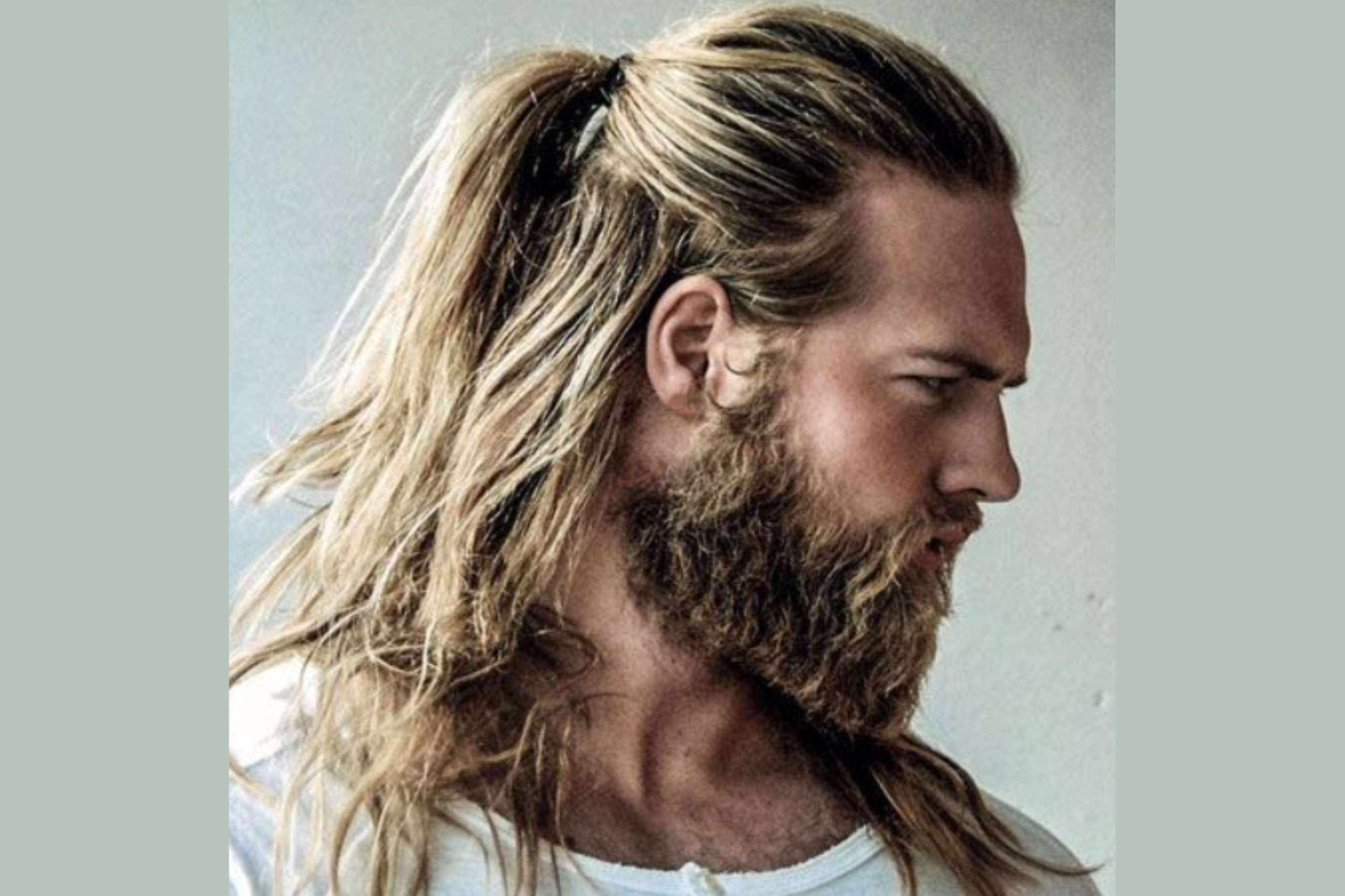 Half-Up Ponytail