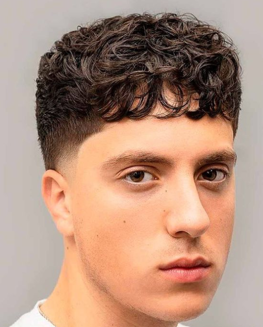 Short Curly Crop for Neat Texture