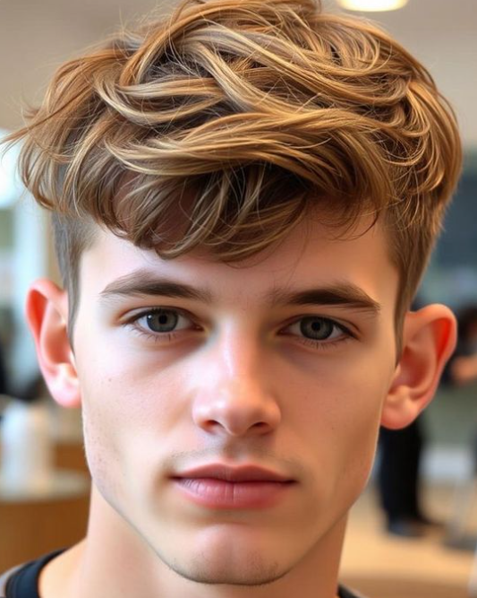 Windswept Natural Look