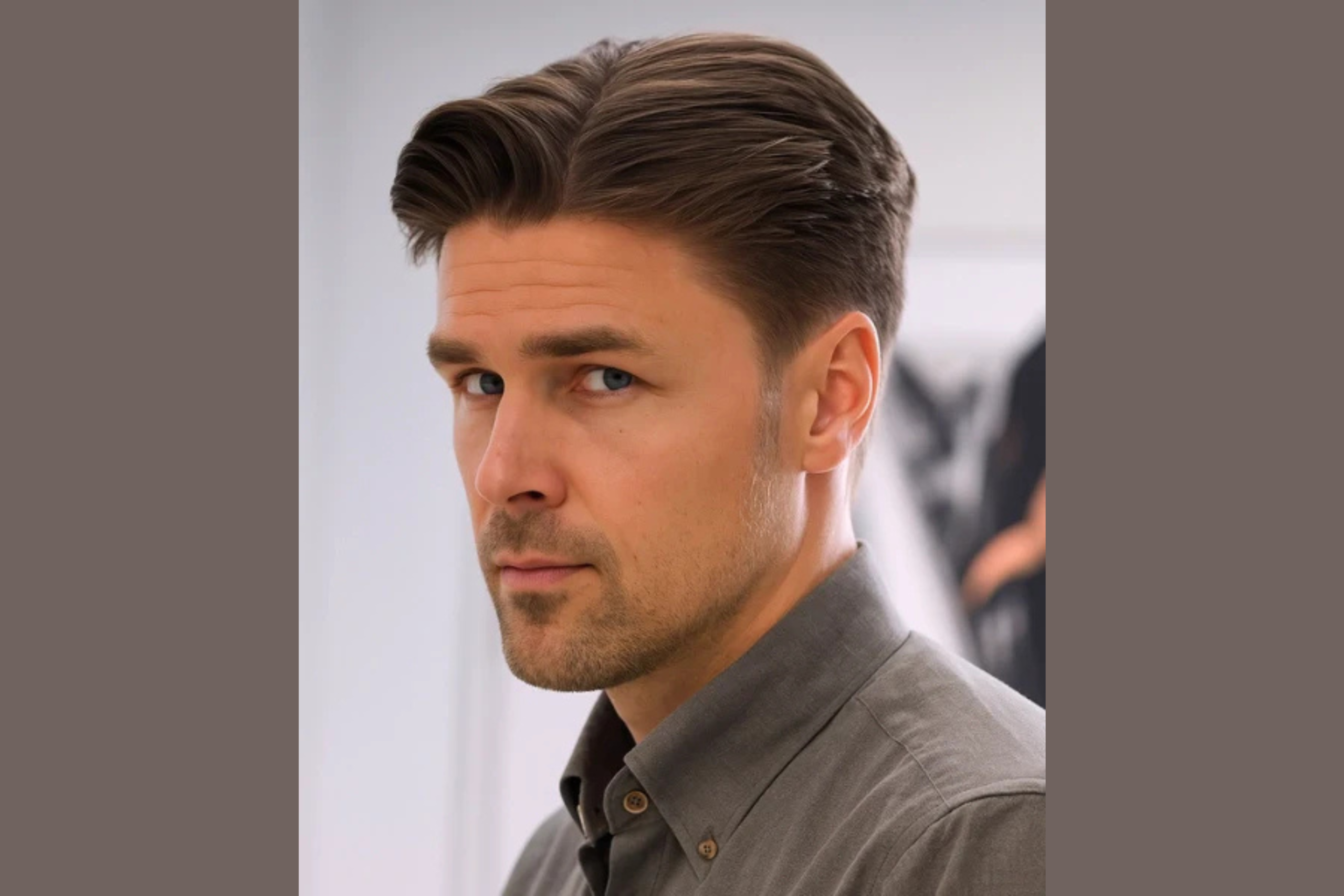 The Classic 60_40 Side Part