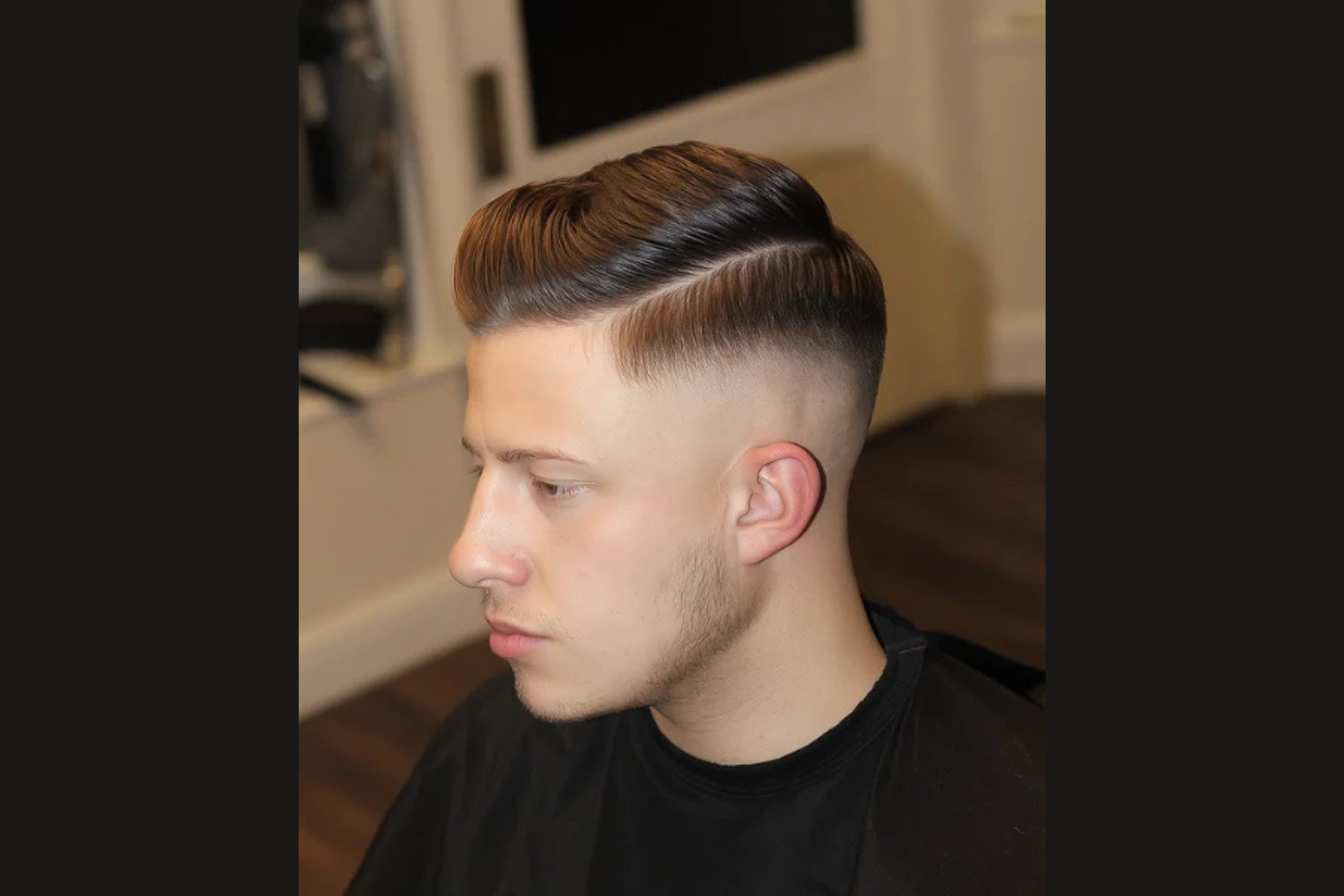 The Skin Fade Side Part