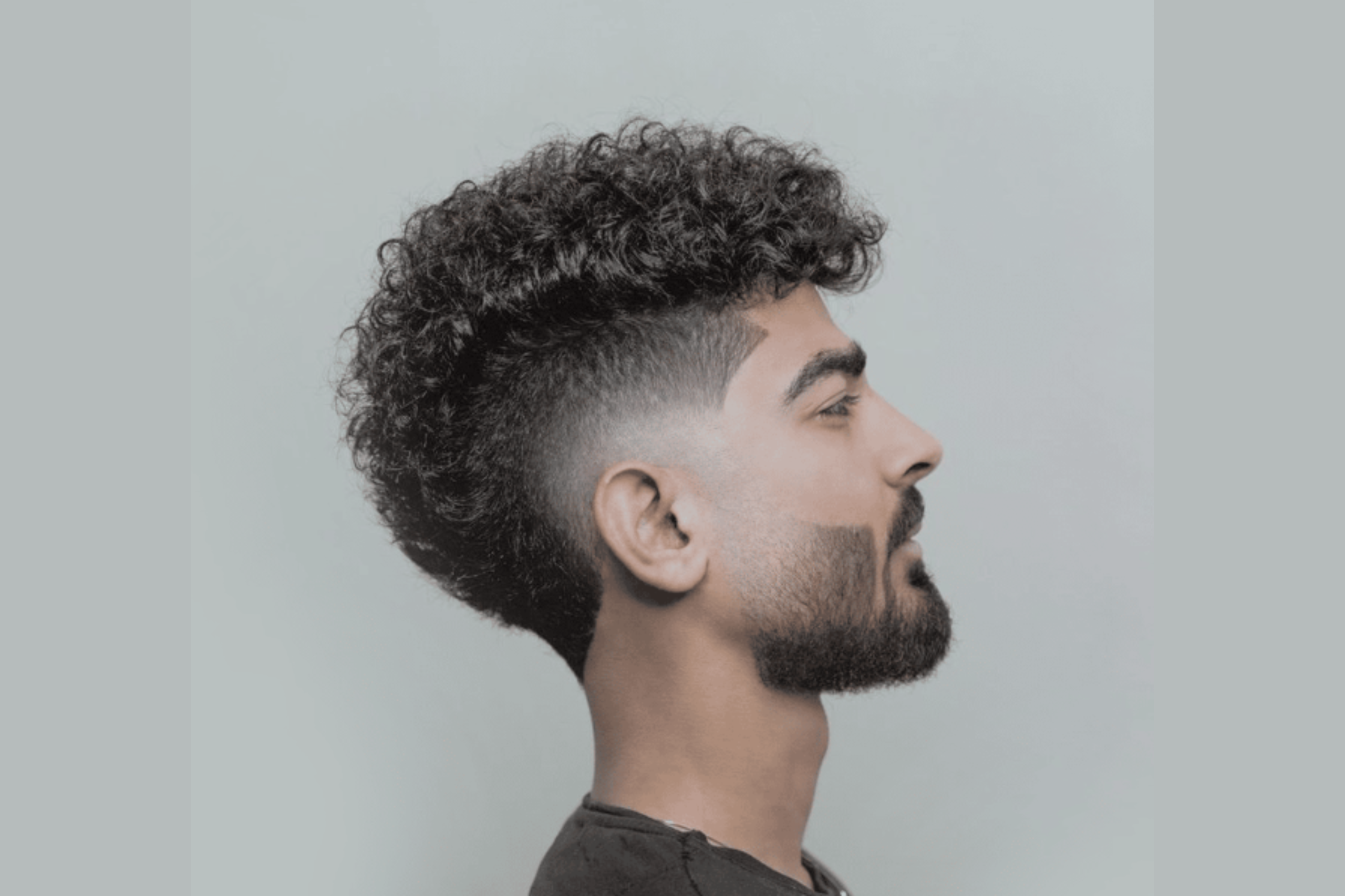 Afro with Tapered Sides