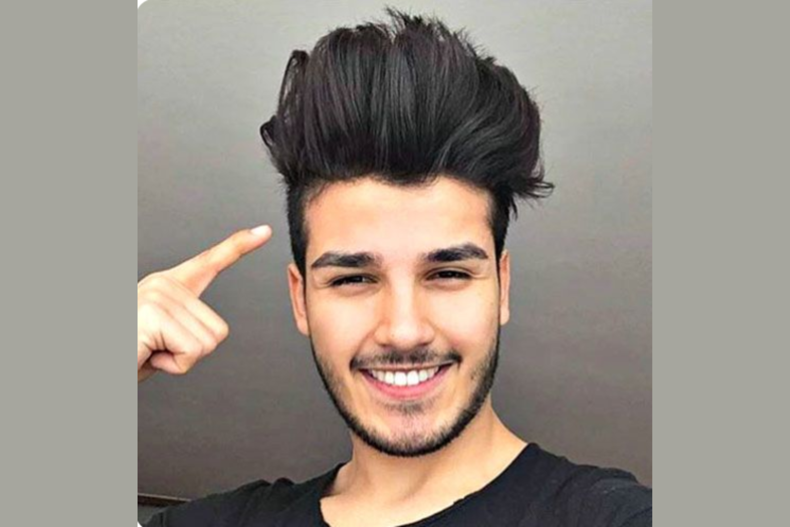 Brushed-Up Quiff