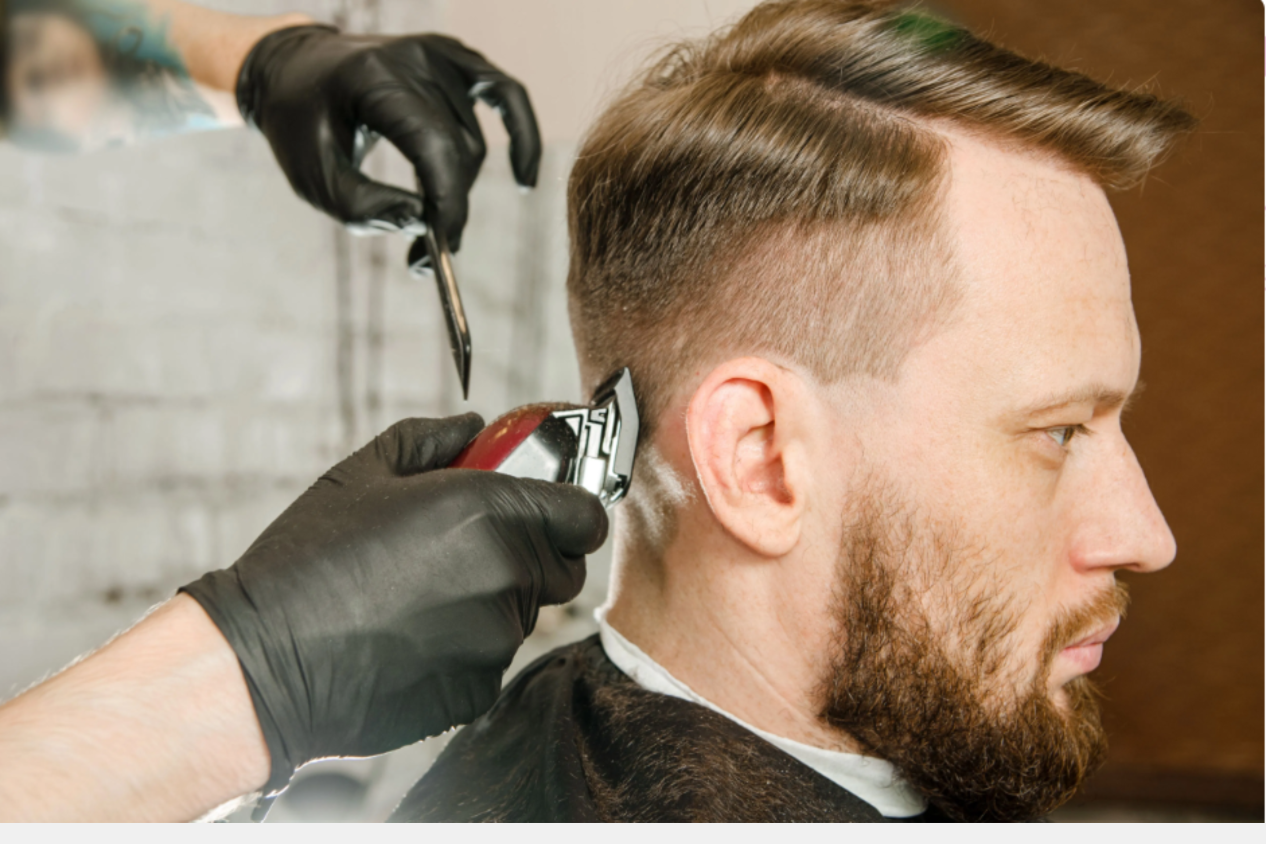 Classic Side Part with Natural Flow