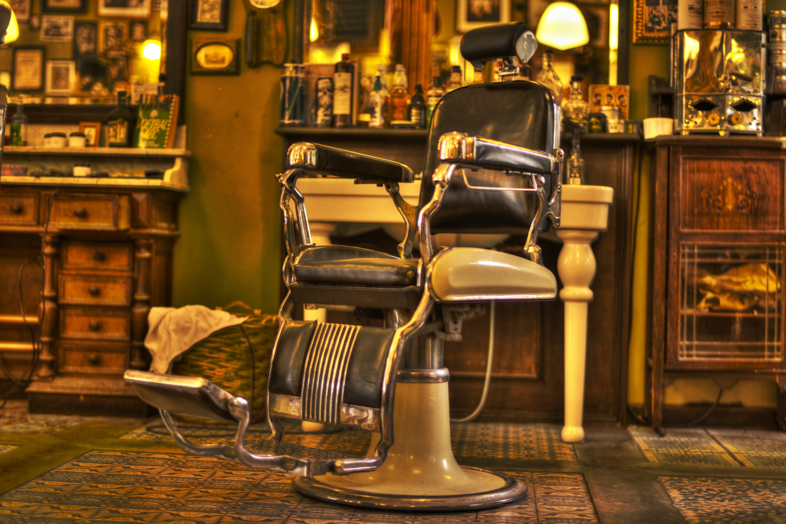 Don’t Forget the Barber’s Chair