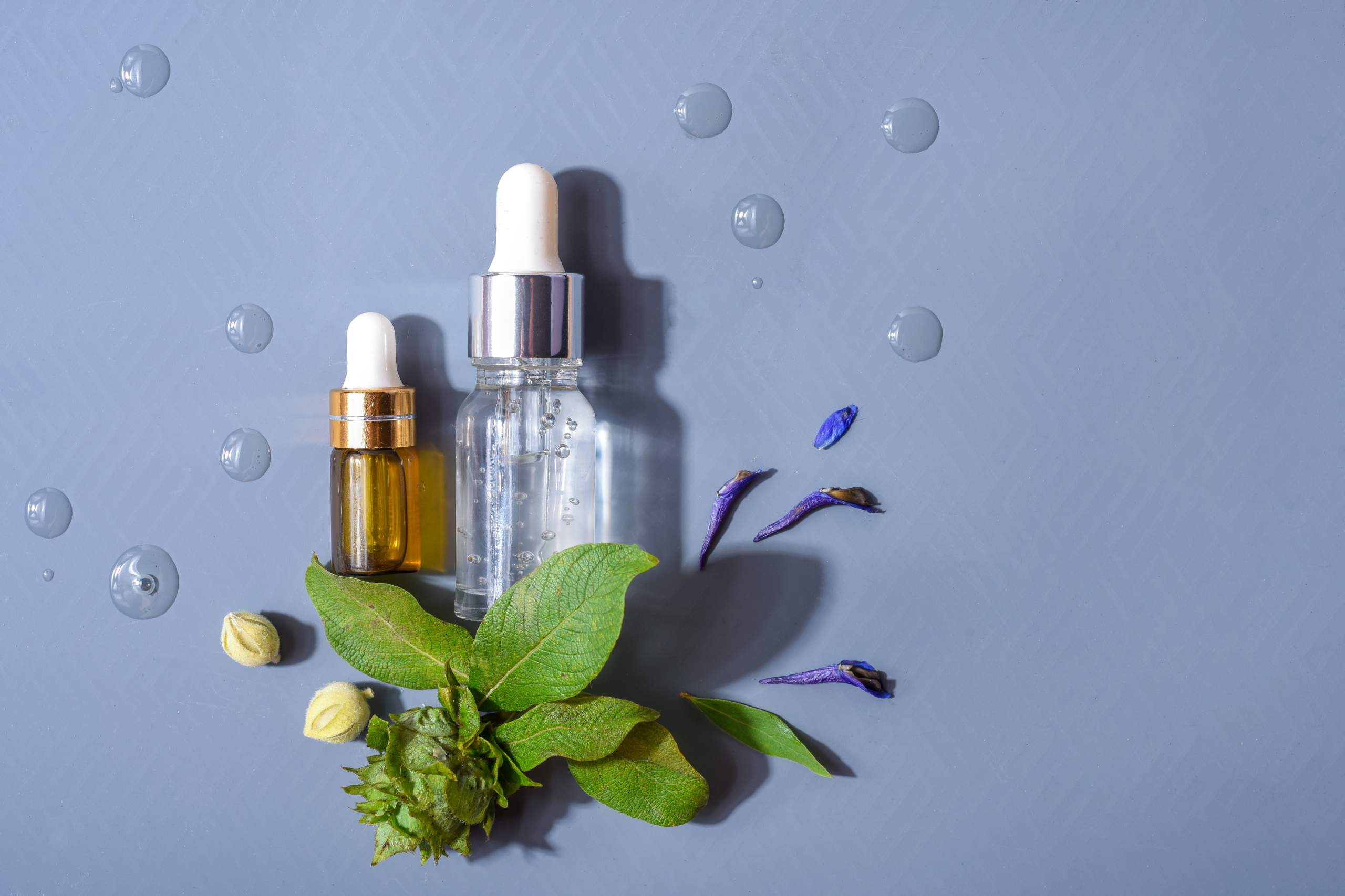 Glycerin or hyaluronic acid