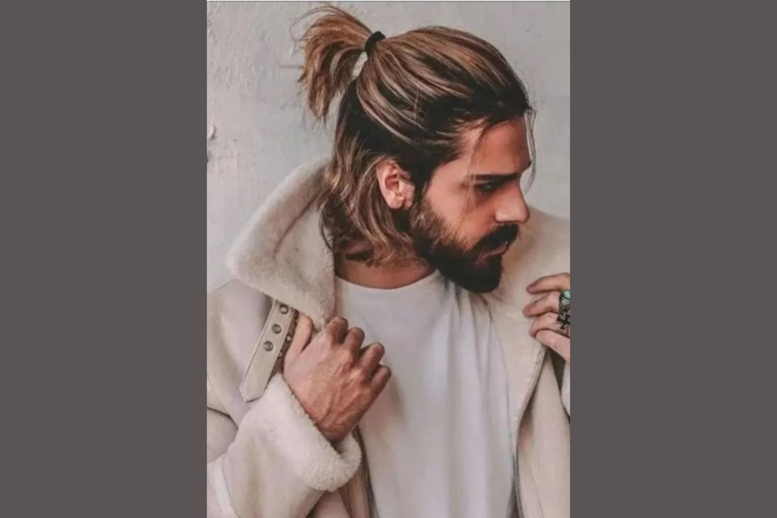 Half-Up, Half-Down Style