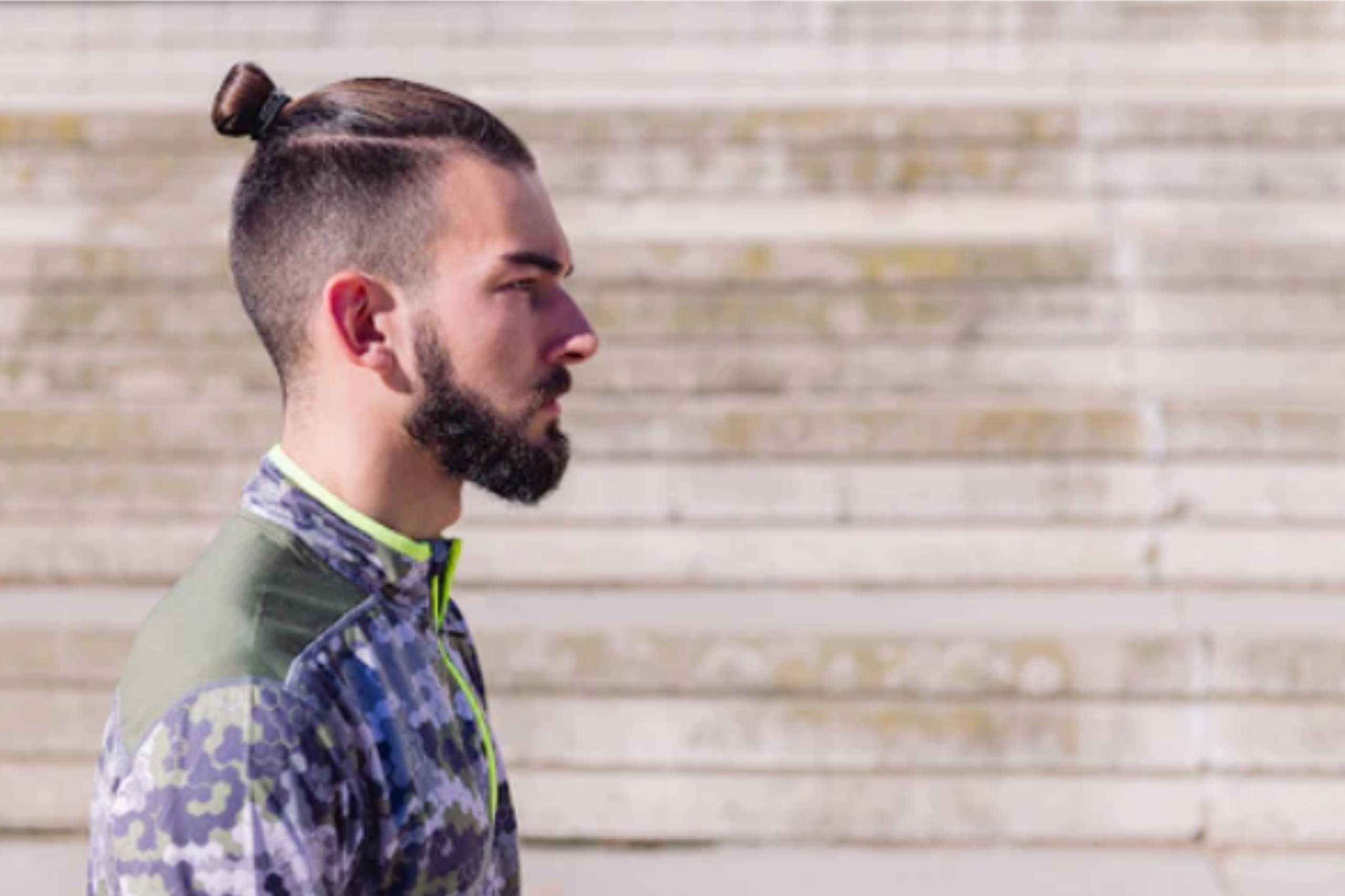 Mohawk Rubber Band Style