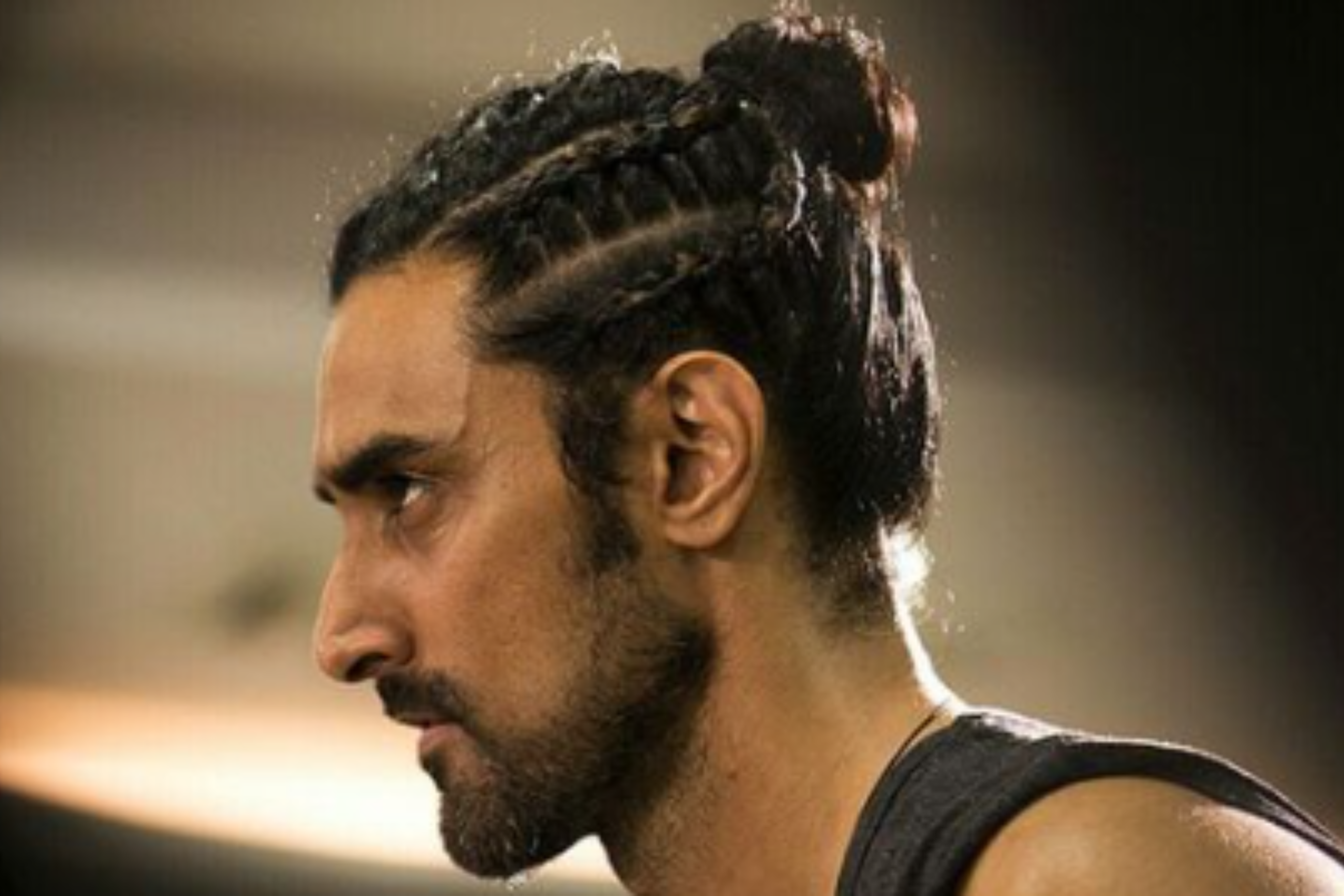 Short Hair Rubber Band Hairstyles for Men