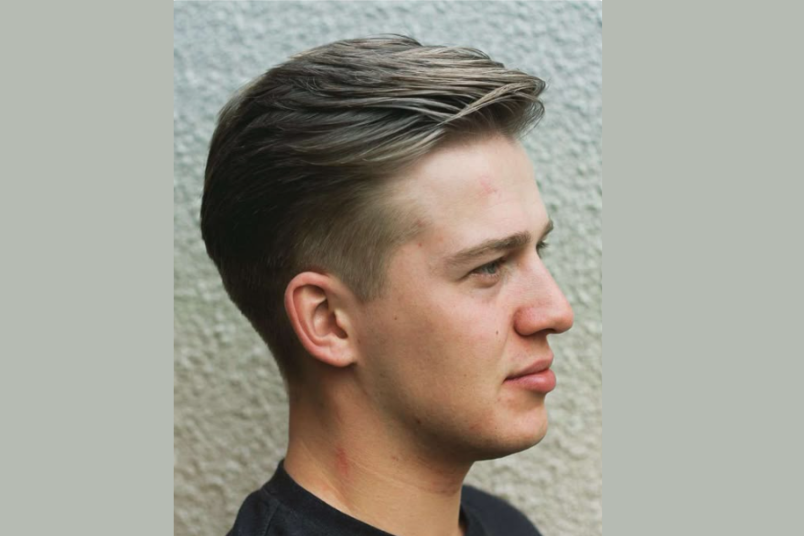 Side Part with Taper