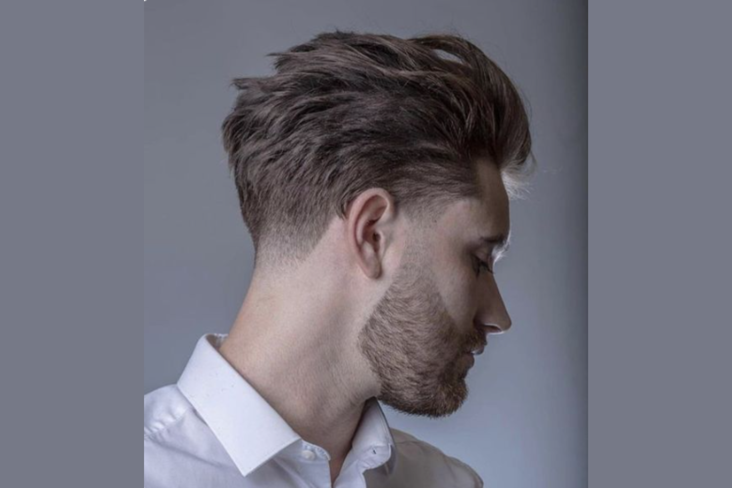 Side-Part with Texture
