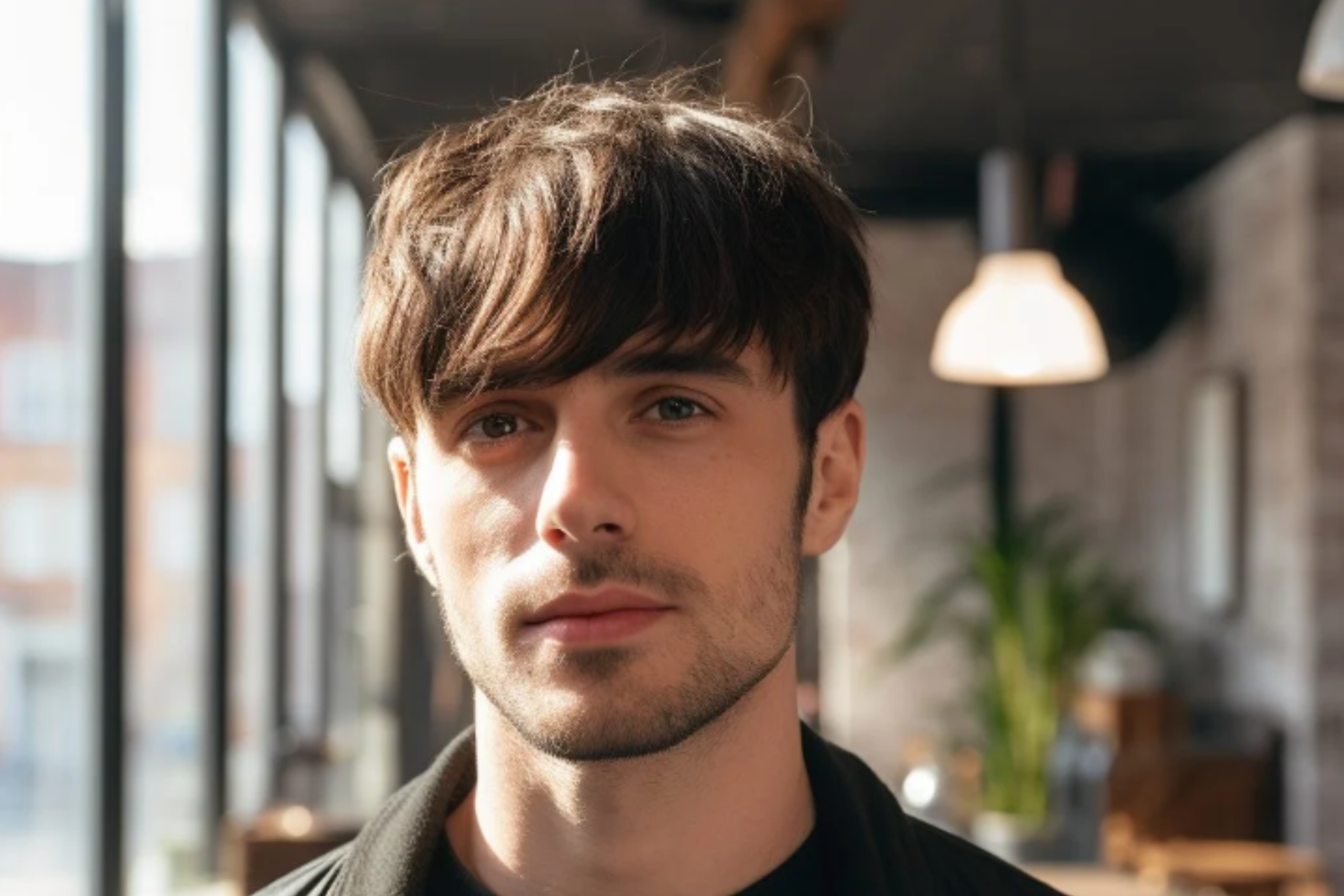 Side-Parted Fringe