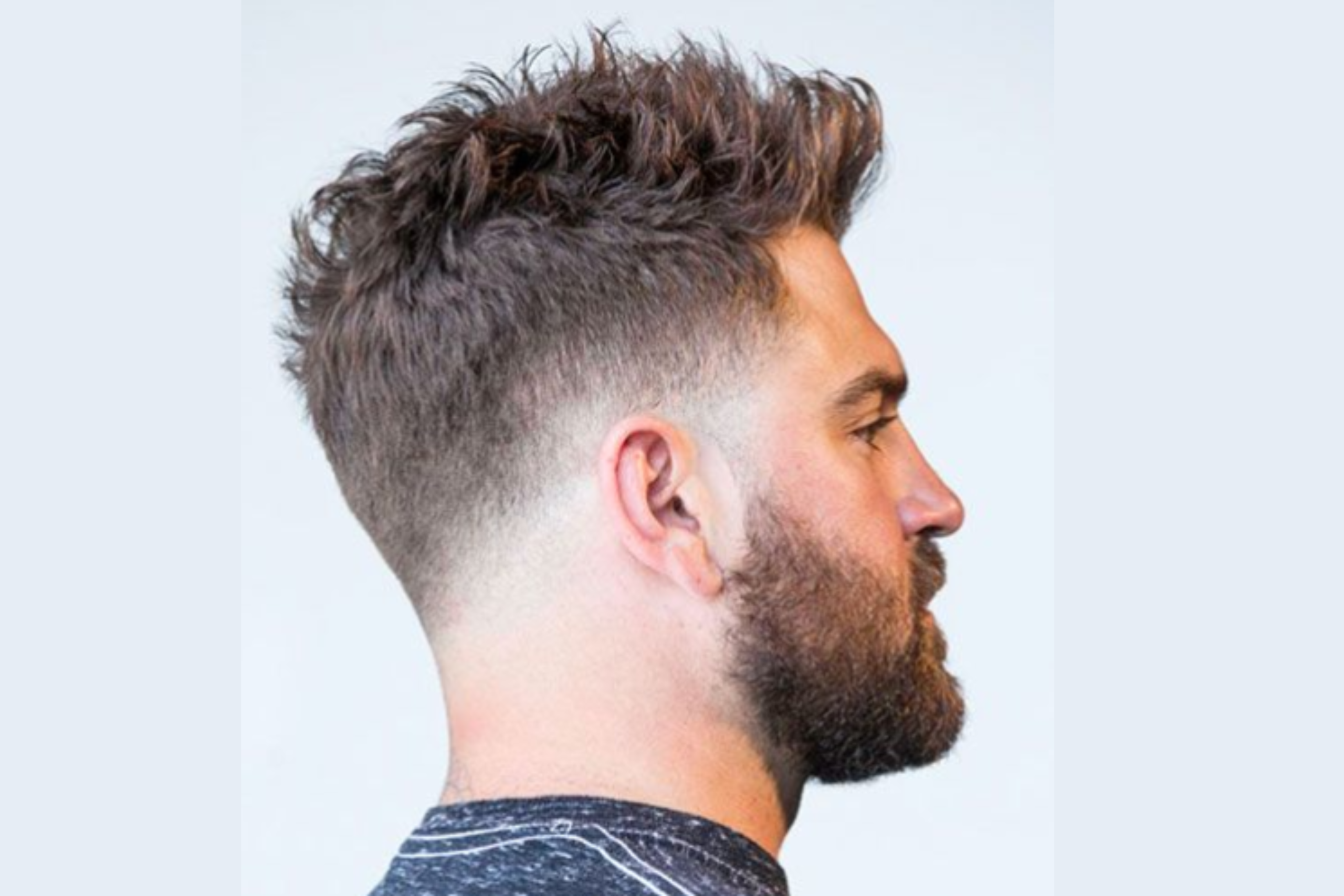 Spiky Taper Fade