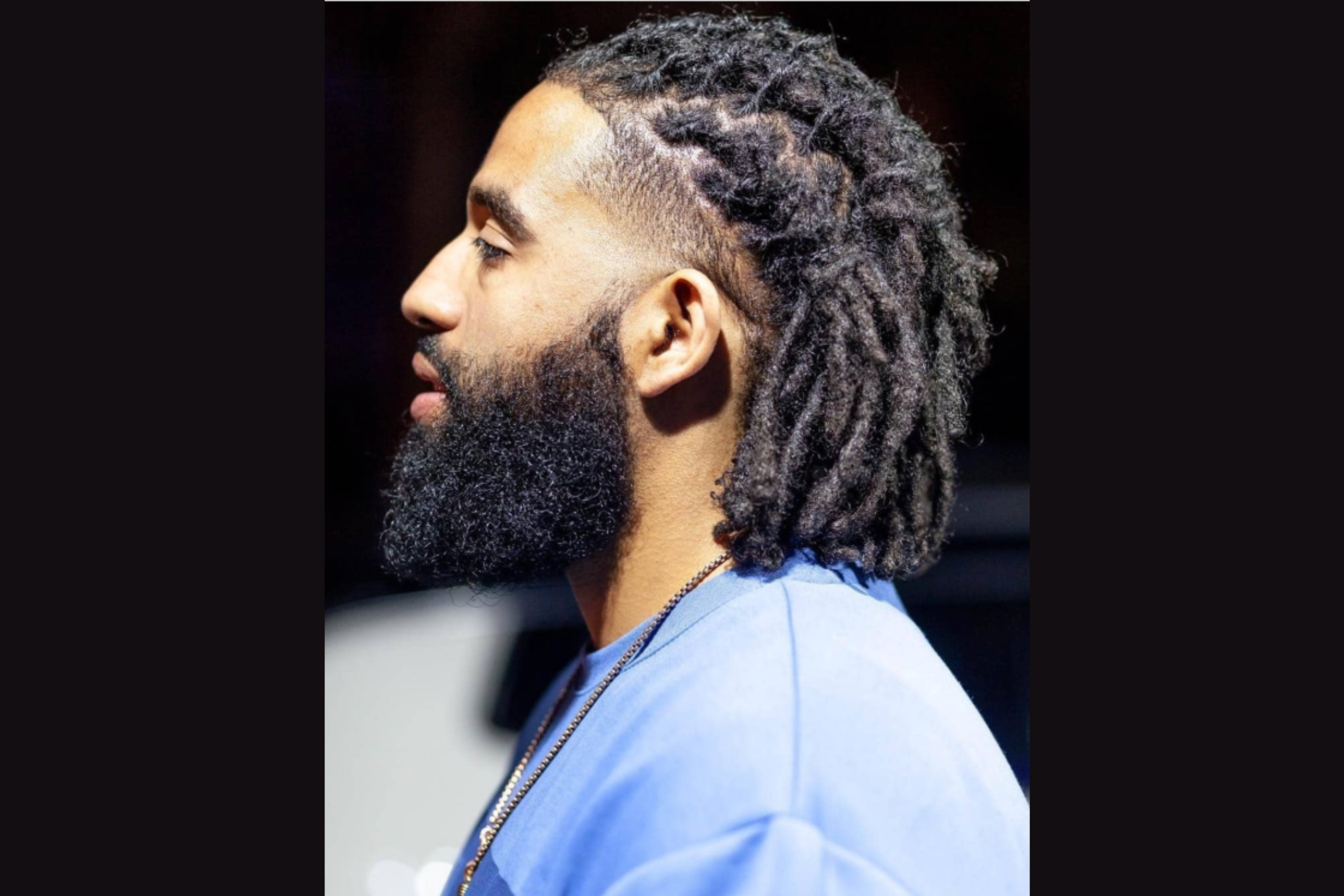 Tapered Cornrow Locs