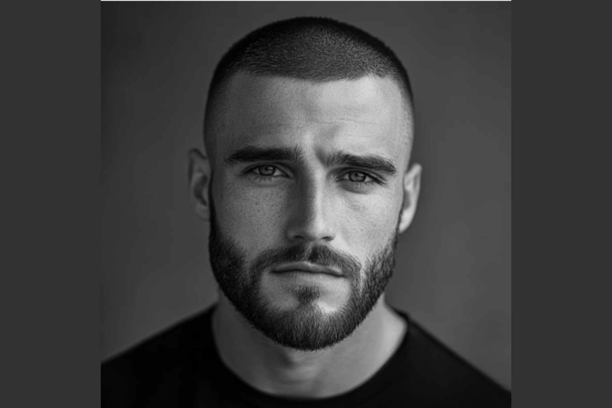 Buzz Cut with Beard