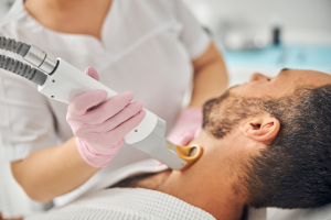 Laser Hair Removal Procedure in Action
