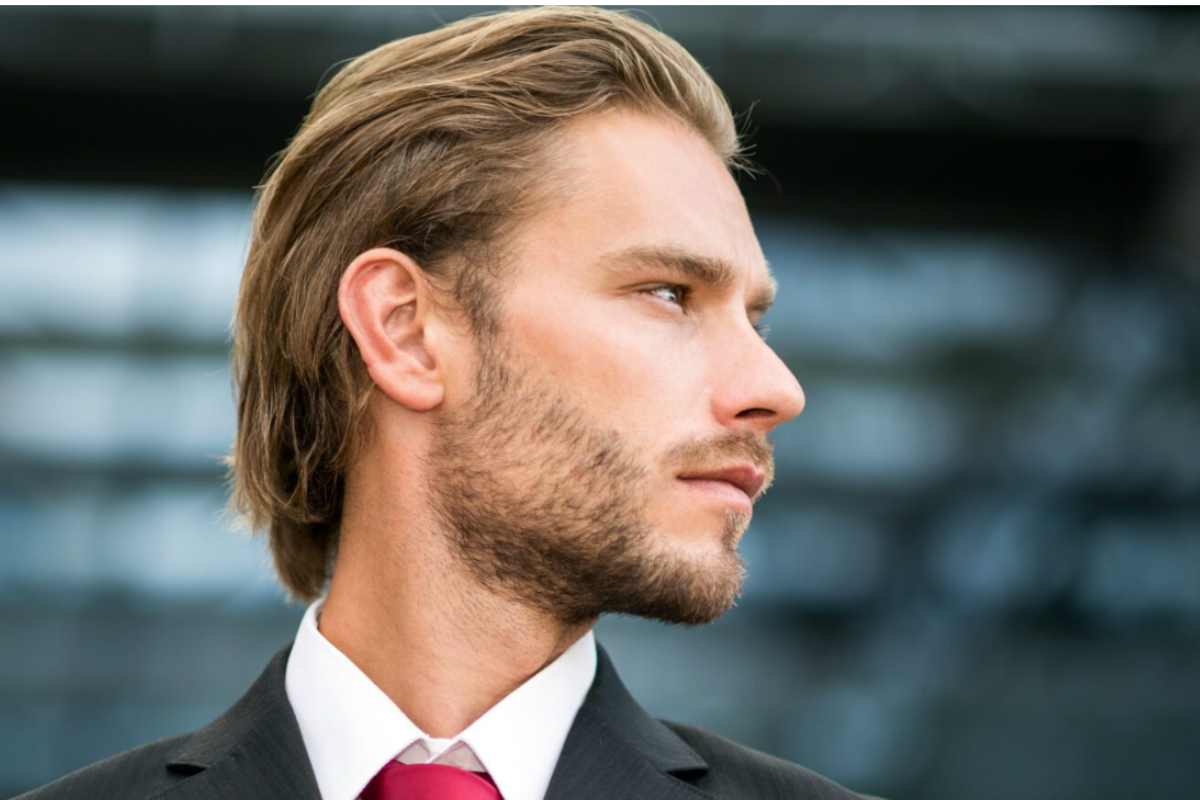 Medium-Length Slick Back