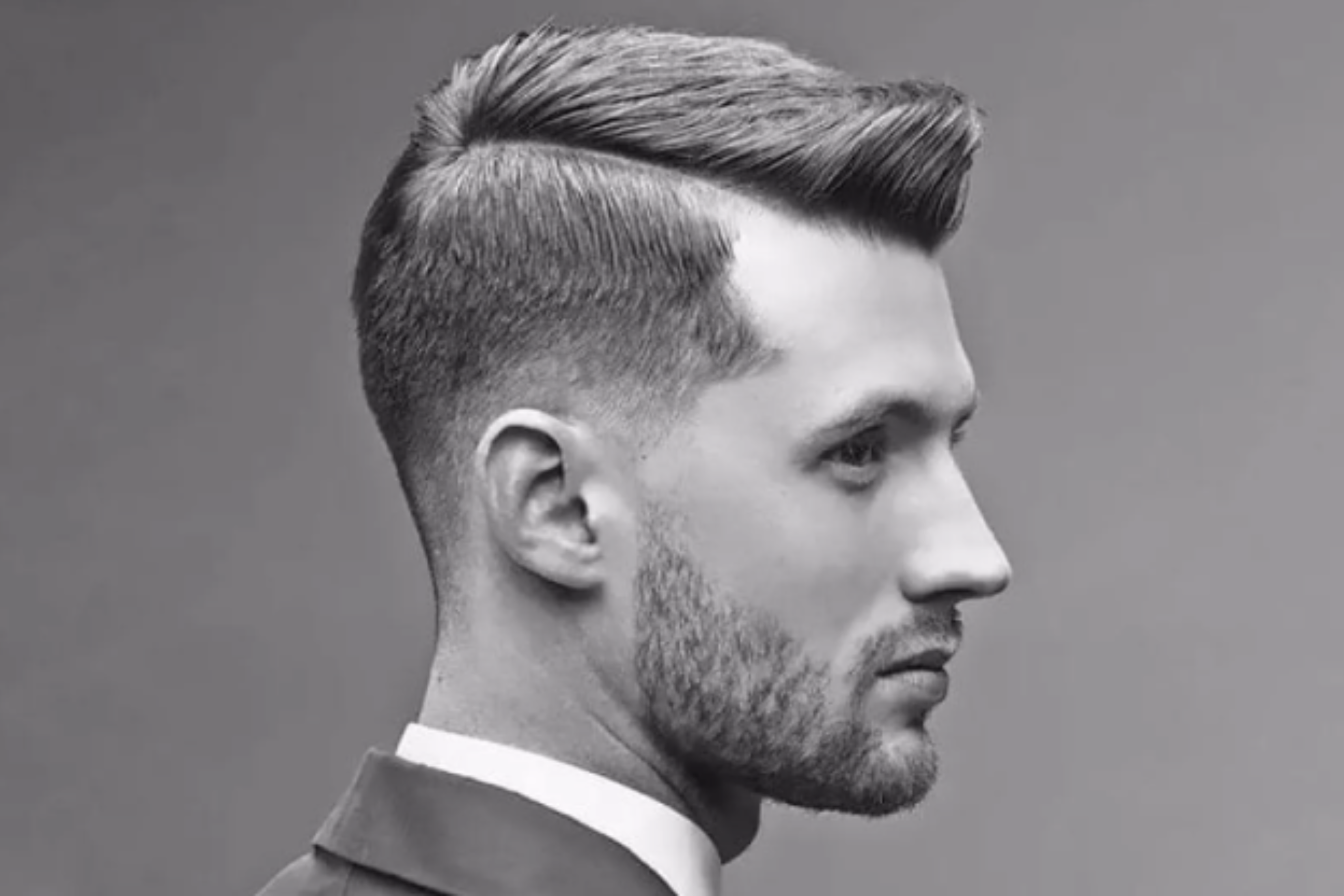 Side-Part Fade