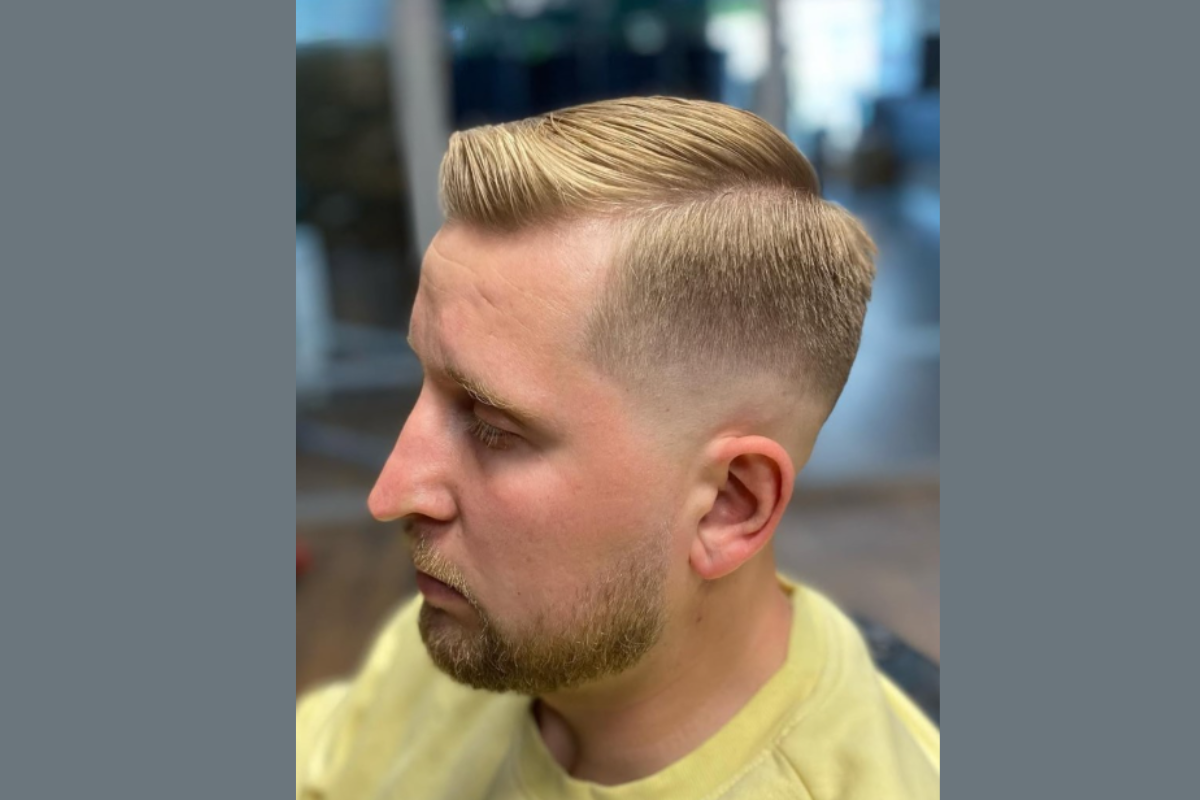 Side Part with Volume