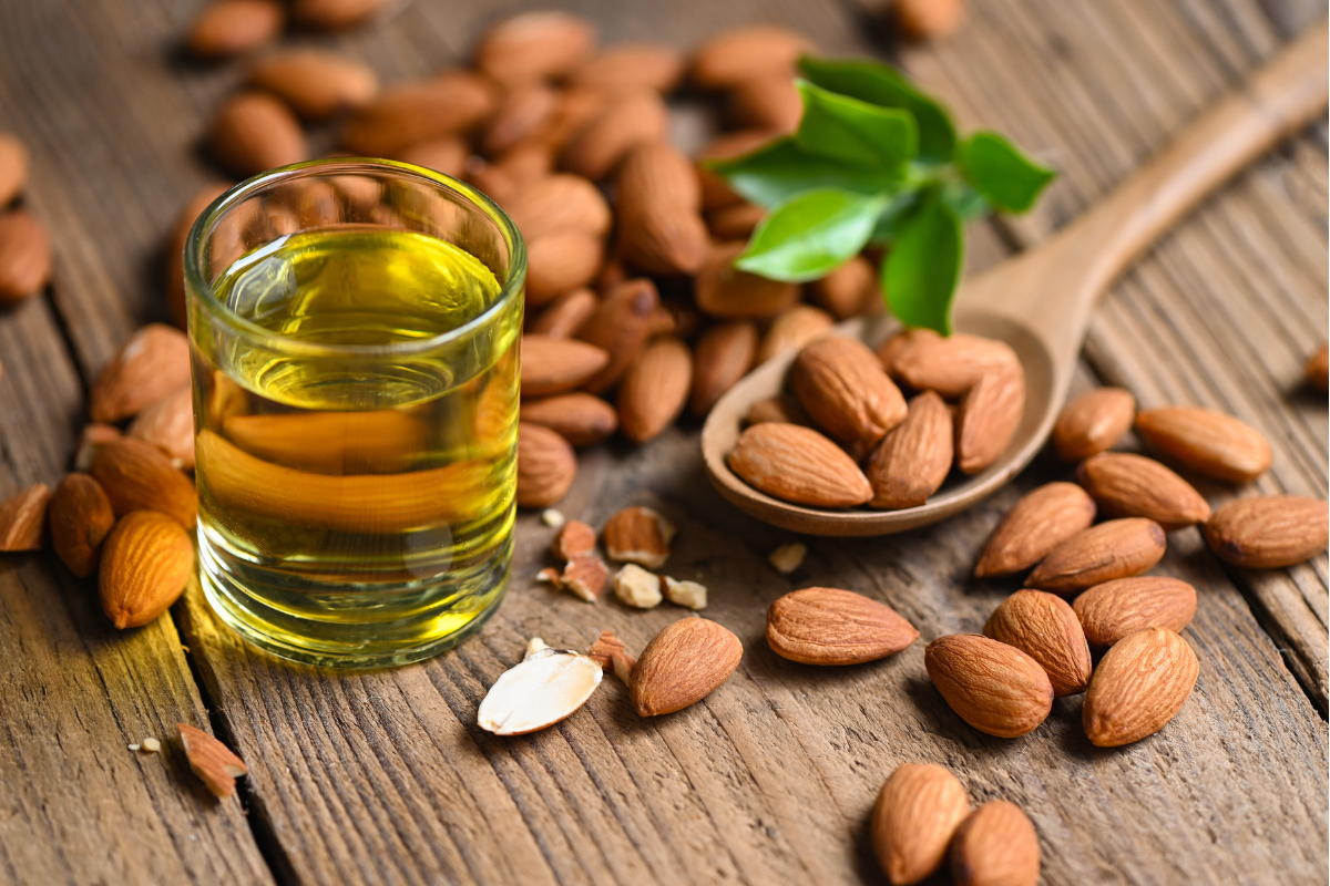 Sweet Almond Oil (Cold-Pressed or Carrier Oil)
