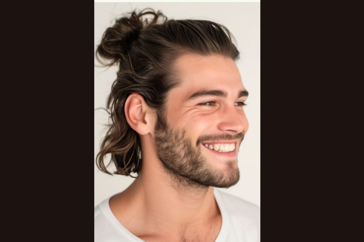 The Man Bun or Half Bun
