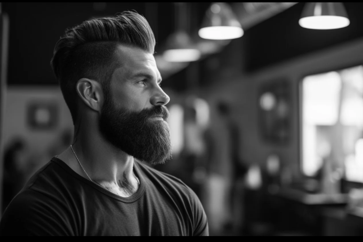 The Taper Fade with Beard Focus