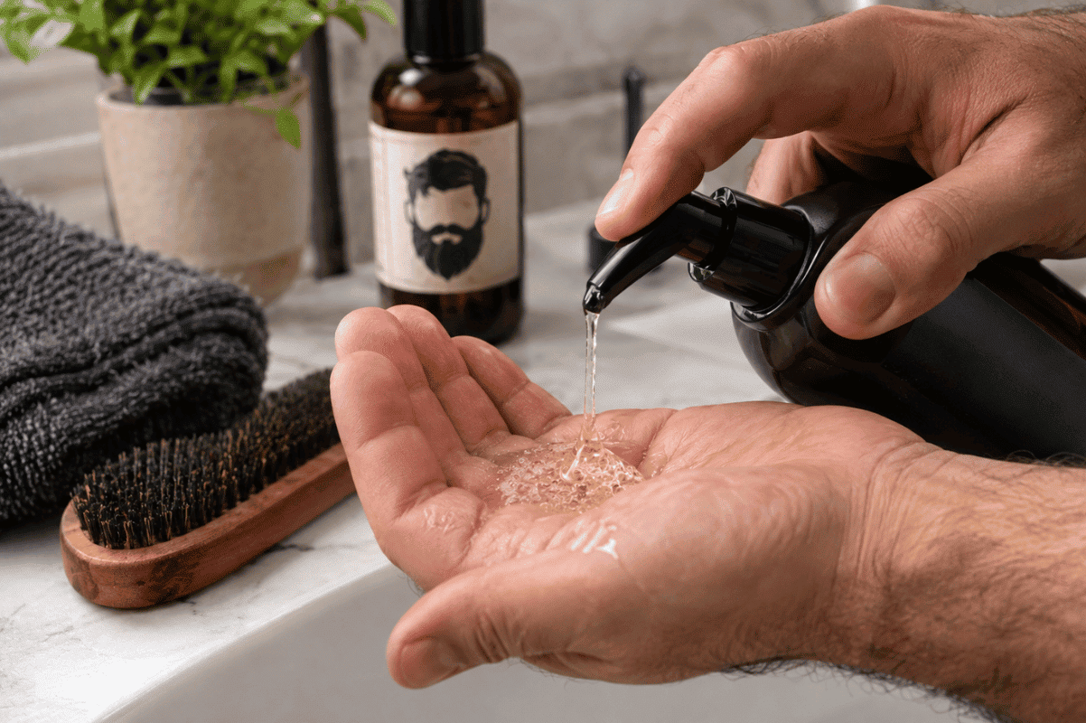 Beard shampoo