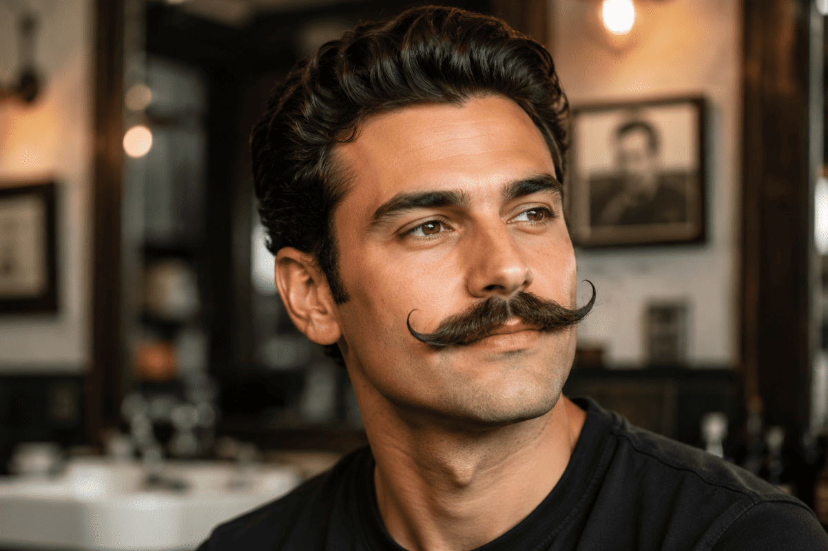 How to Grow a Handlebar Mustache