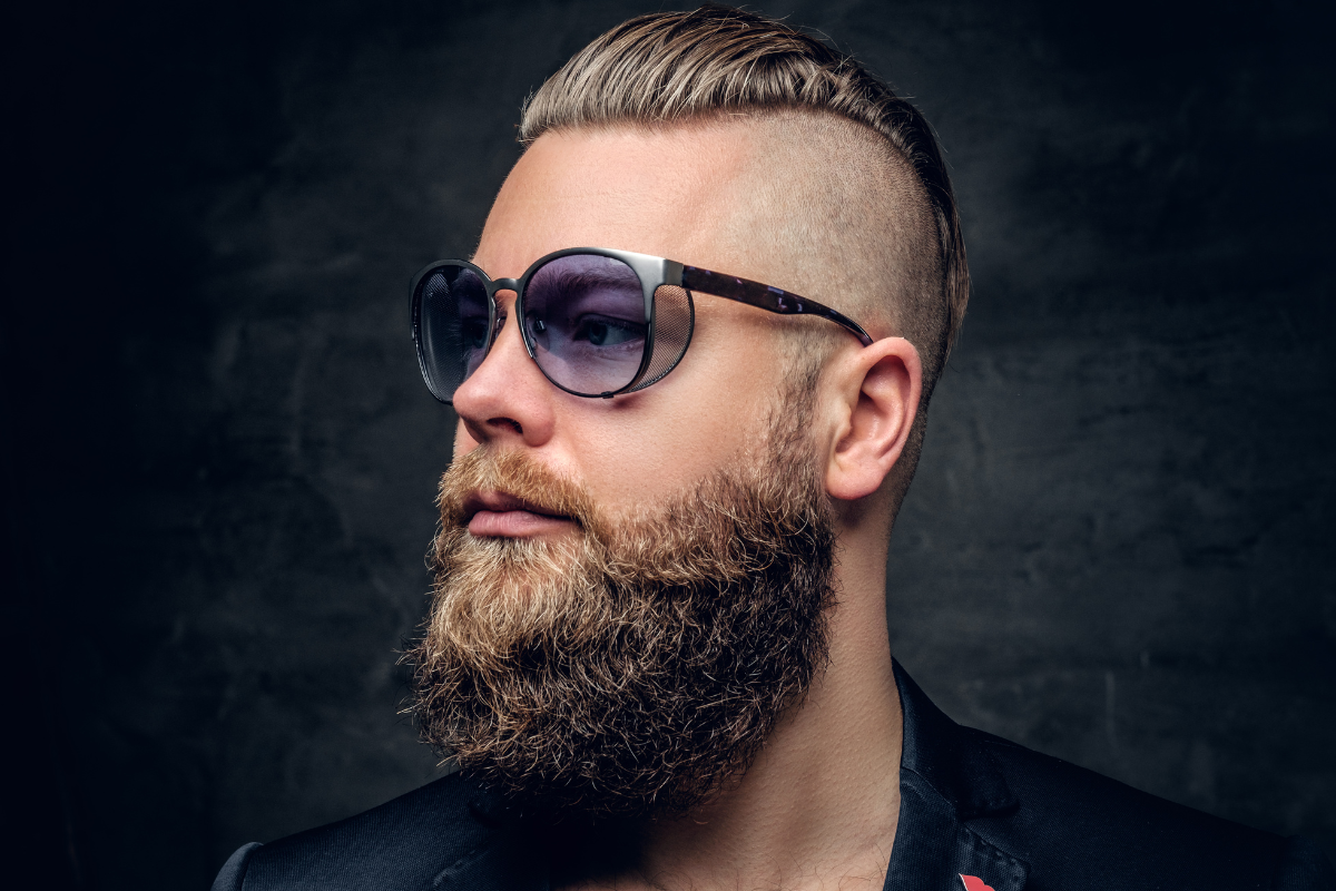 man weekly beard growth