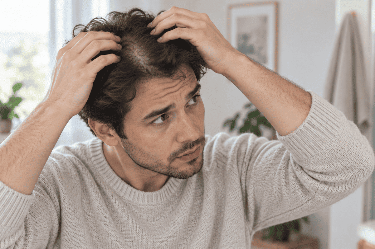 thinning hair isvitamin deficiency