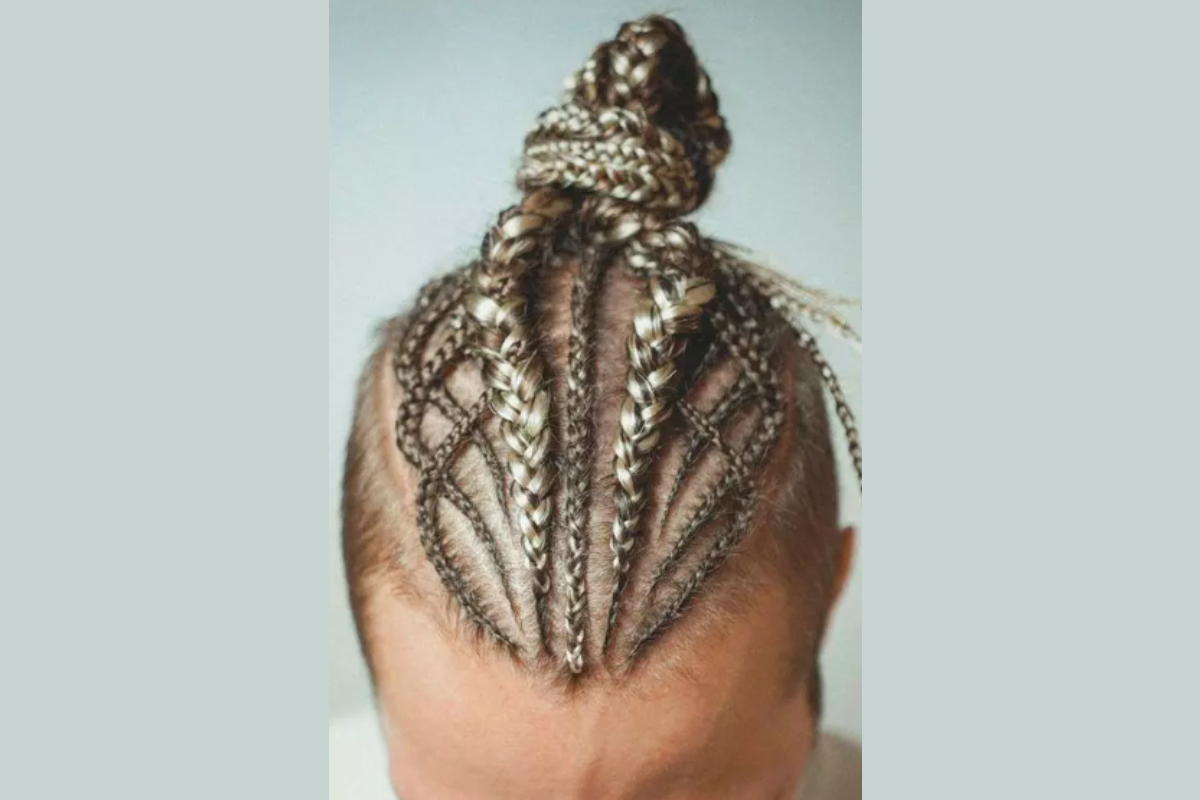 Braided Samurai Bun