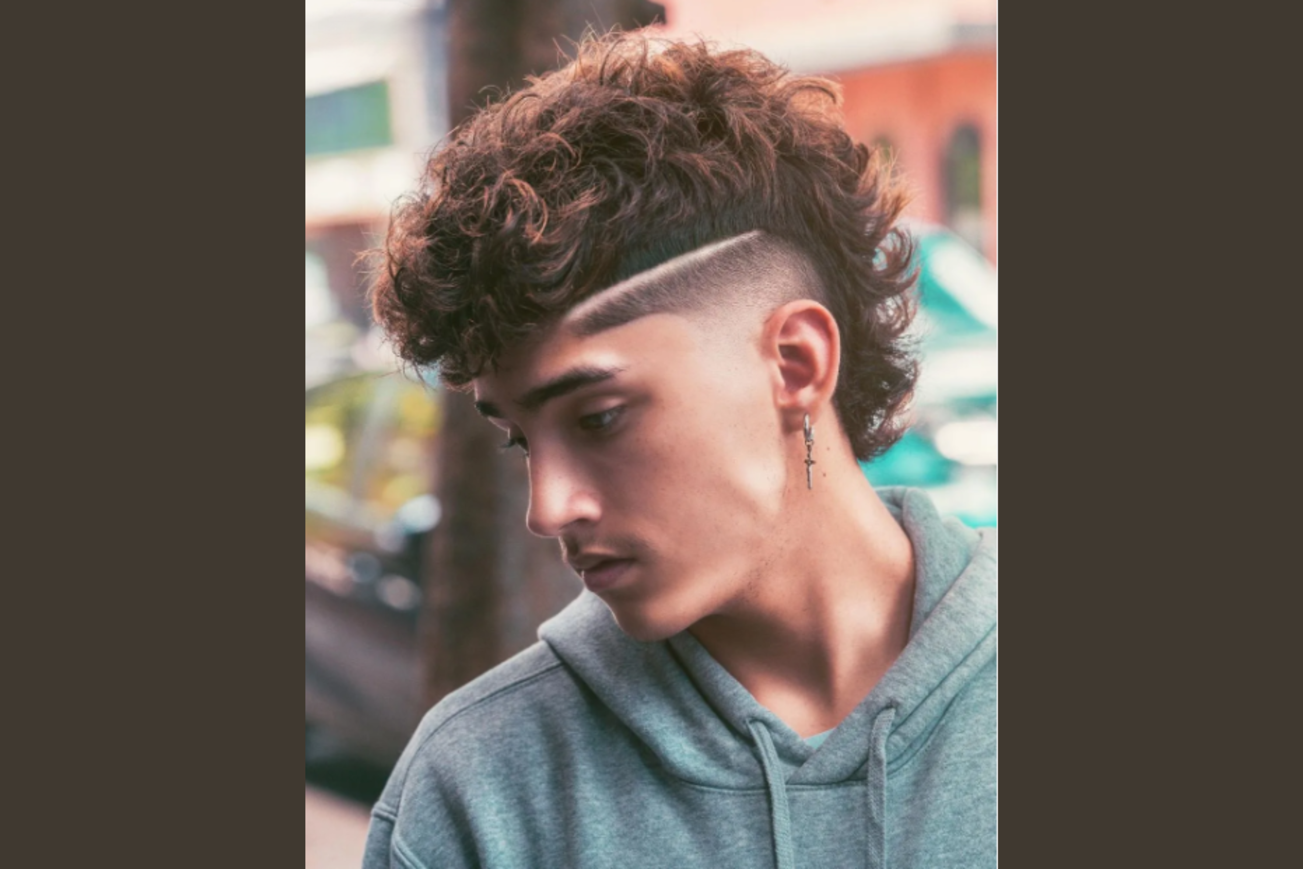 Curly Top Undercut