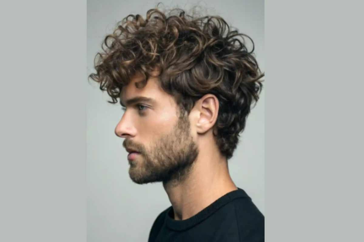 Curly Wolf Cut