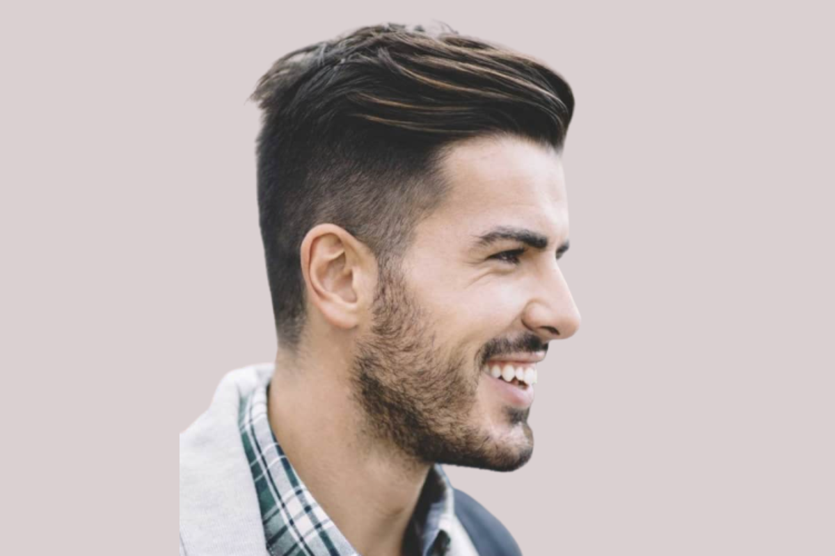 Slick Back with Volume