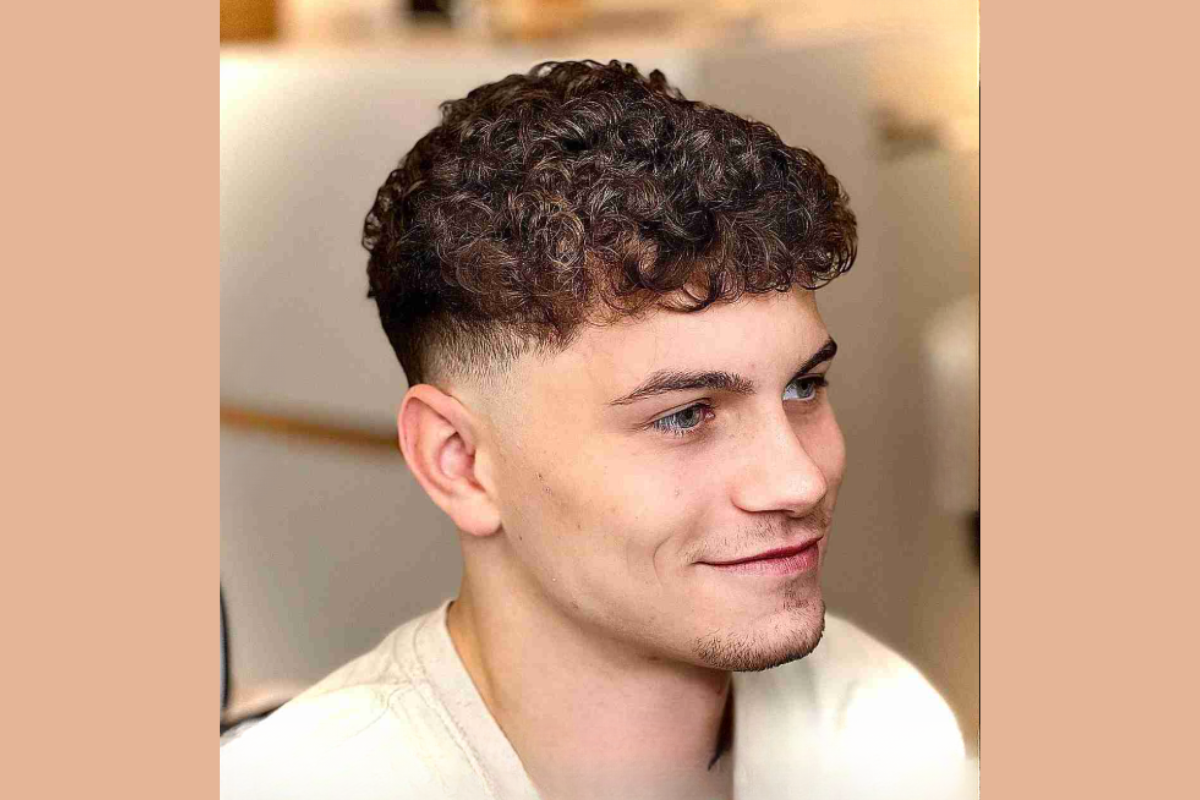 Wavy Wolf with Taper Fade