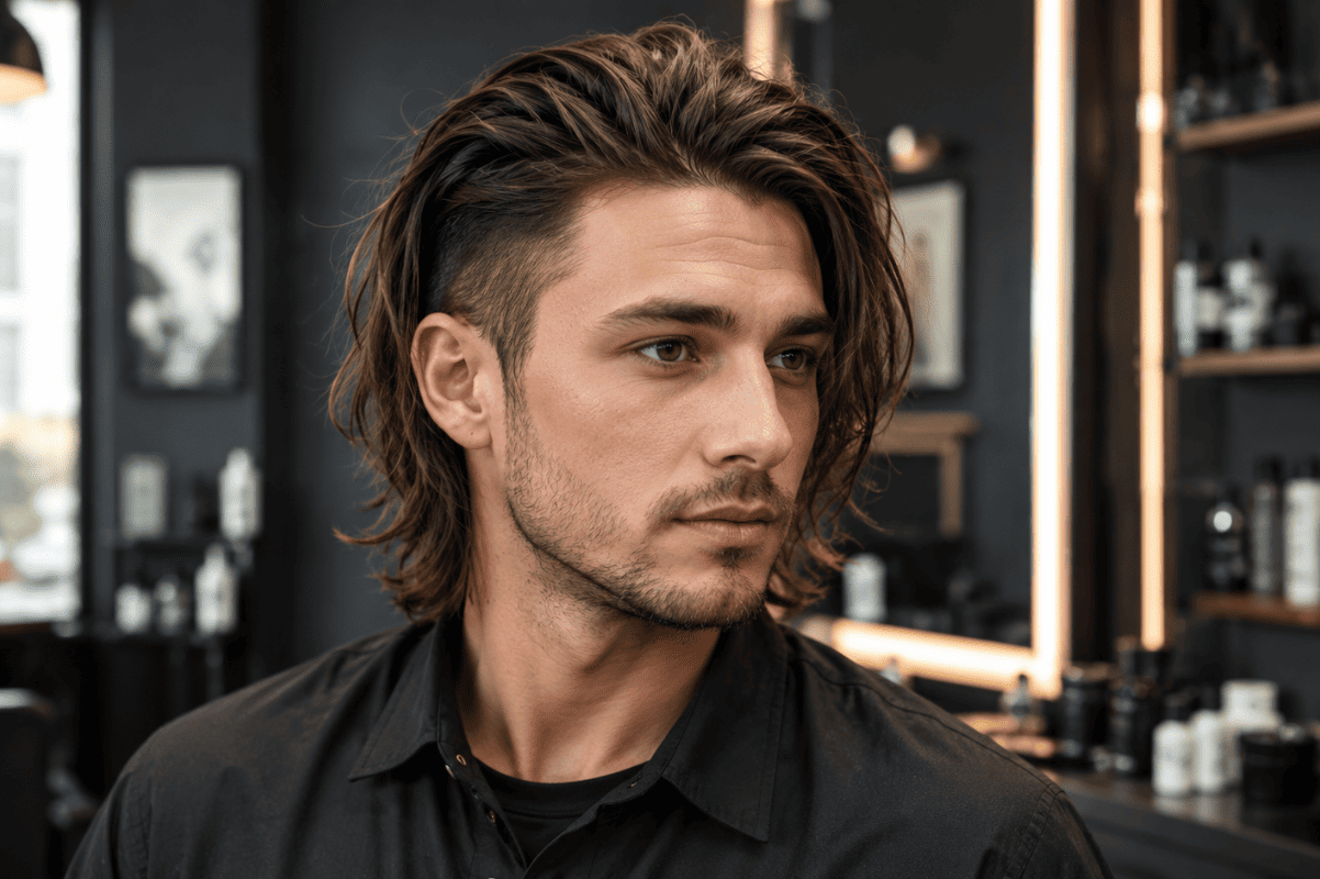 the top hair for extra movement