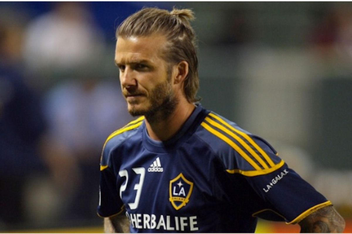 David Beckham – The Man Bun