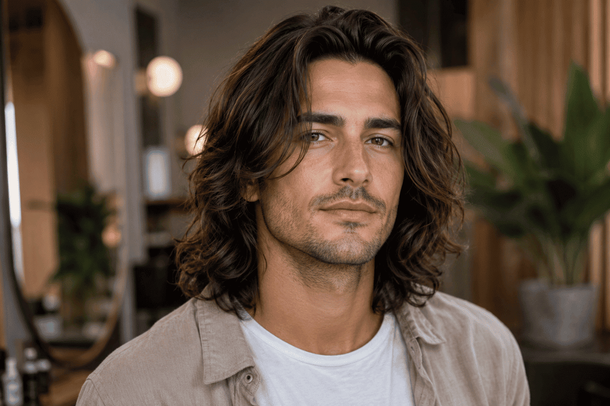 Long Hairstyles for Men with Wavy Hair: Easy and Stylish Ideas