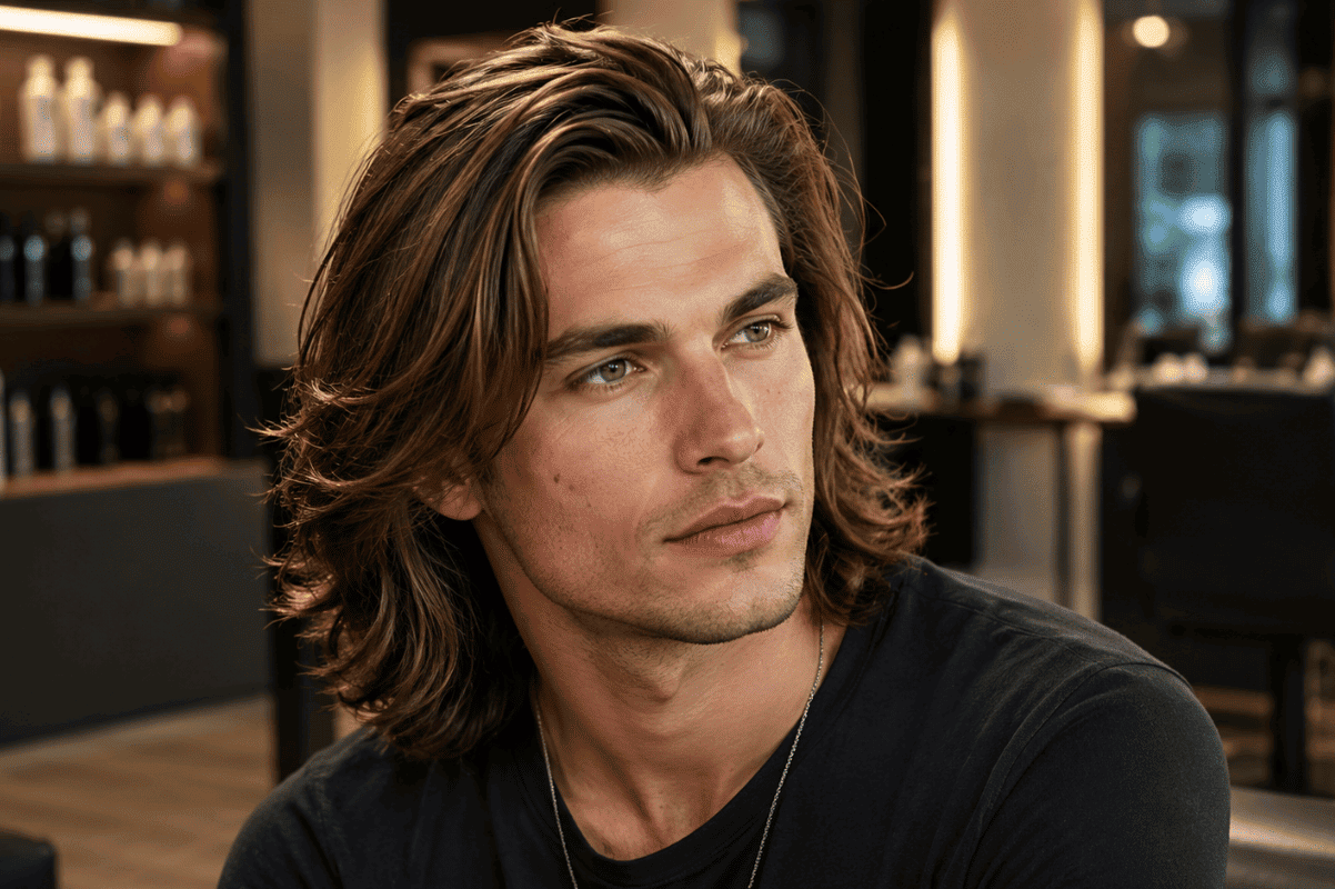 Medium Length Straight Hair Men’s Long Hairstyles to Try
