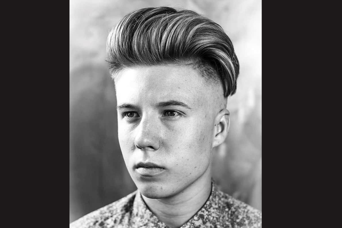 Slick Back with Undercut