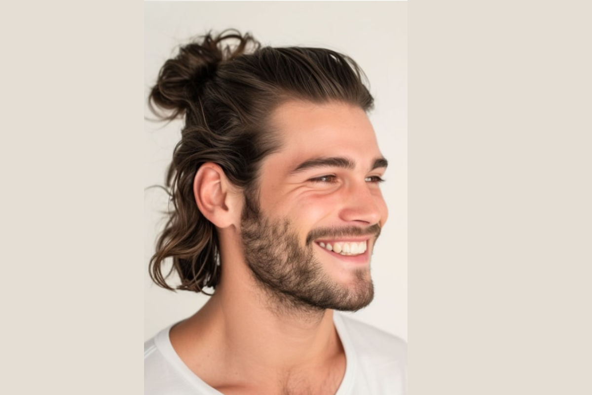 The Half-Up, Half-Down Style