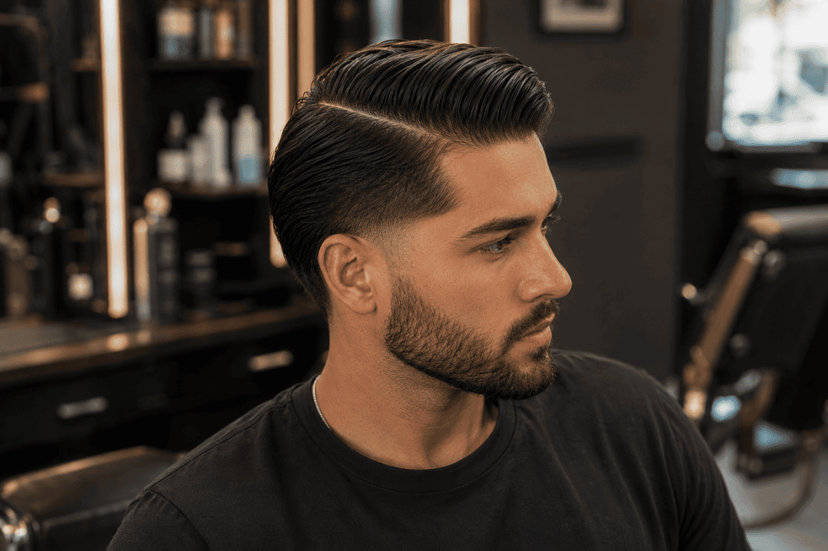 sleekness of the slick back