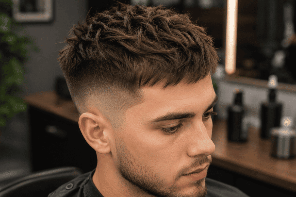 a short textured cut is a great option