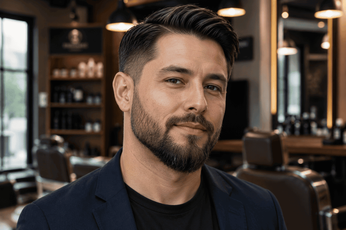 full goatee is a classic choice