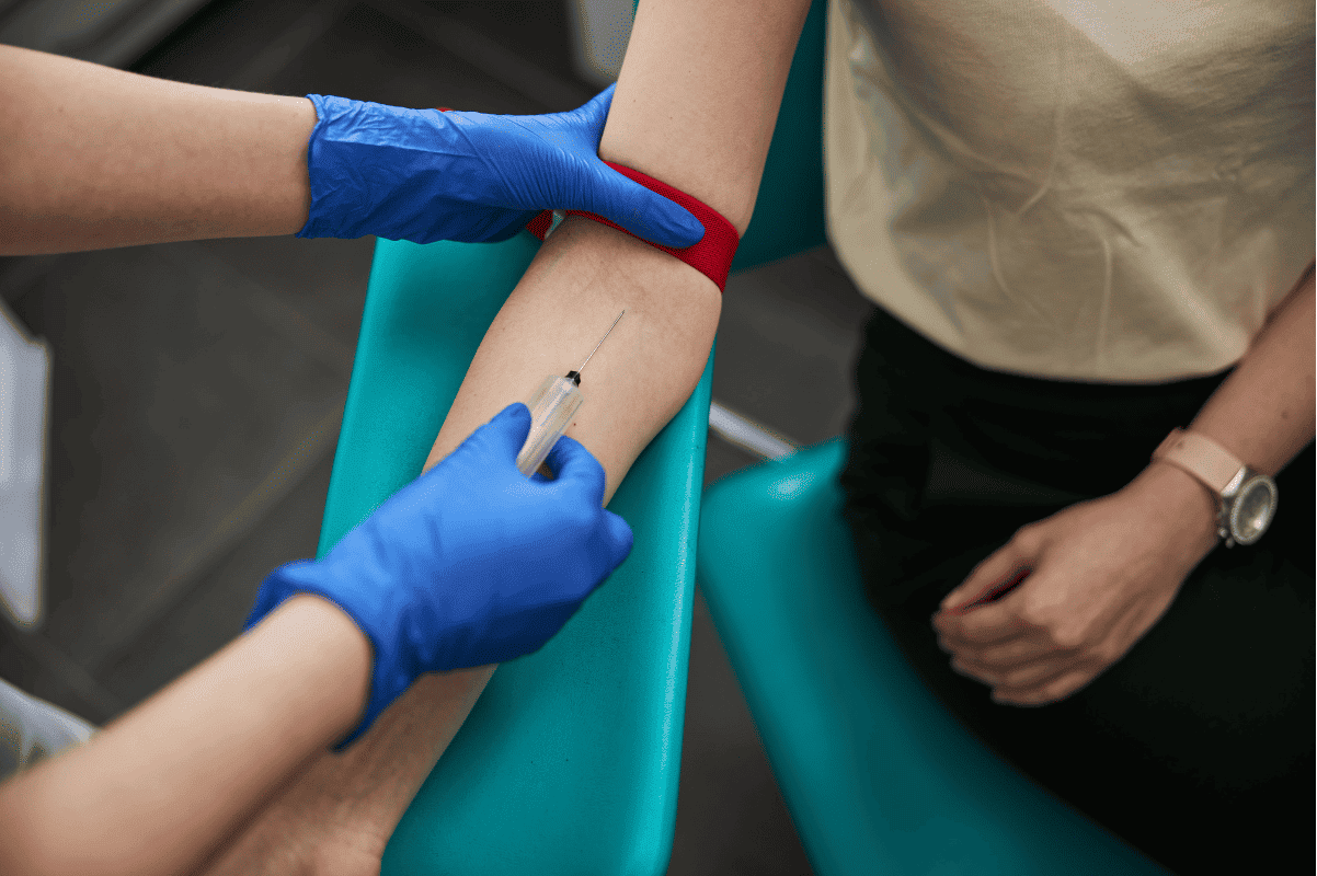 Blood test medical
