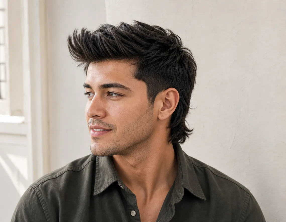 Quiff Mullet